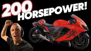 25th Anniversary 2024 Hayabusa Hits 200 Horsepower On The Moore Mafia Dyno [upl. by Donnamarie]