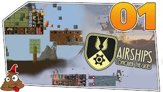 Airships Conquer the Skies 01 Erobern Modus  Lets Play Airships Conquer the skies deutsch german [upl. by Notsew]