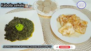 RECETTE PONDU YA LIMBONDO BATIA MAYEBO NA NZOMBO NA MAKAYABU YA SAUCE YA PILIPILI KABOLA SEKELE 🇨🇩 [upl. by Lisa]