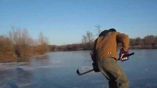 Pond Hockey Southern Style [upl. by Llerred]