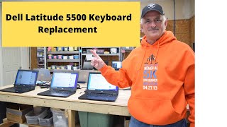 Installing A New Keyboard On A Dell Latitude 5500 Laptop [upl. by Amaryl]