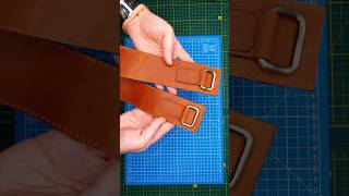 Making a leather crossbody bag PART 3  PDF pattern  DIY  Tutorial leatherwork leathercraft [upl. by Marleen871]