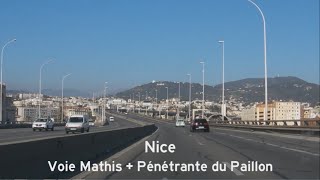 F Nice Voie Mathis  Pénétrante du Paillon [upl. by Sandie416]