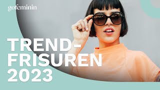 Frisuren 2023 Diese 4 Trendfrisuren wollen jetzt alle [upl. by Anwahsat]