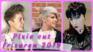 Die schöne 20 Ideen zu pixie cut frisuren 2019 [upl. by Neyuq]