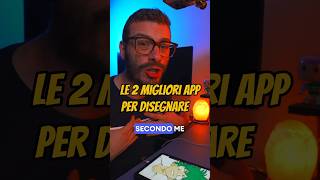 Le 2 MIGLIORI App per DISEGNARE su IOS e Android [upl. by Eentrok]