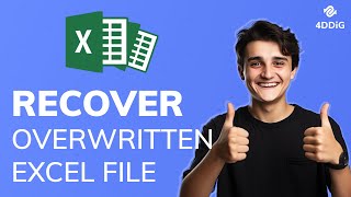 How to Recover OverwrittenUnsavedDeletedLost Excel Files  3 Ways [upl. by Nitsuga]