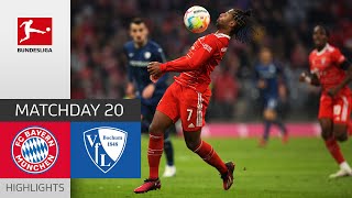 FC Bayern München  VfL Bochum 30  Highlights  Matchday 20 – Bundesliga 202223 [upl. by Nuhsed]