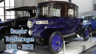 Rumpler Tropfenwagen 1921  1925 [upl. by Ynnavoj911]