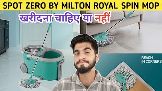 Spotzero by Milton Royale Steel Wringer Spin Mop  Best Spin Mop in 2024 [upl. by Alyl]