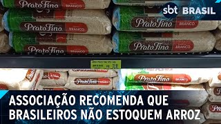 Brasileiros não precisam estocar arroz com crise no RS diz Abras  SBT Brasil 100524 [upl. by Adamok121]