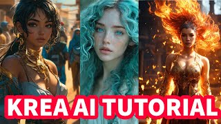 How to use krea trending ai Follow this kera ai tutorial stepskreaaiai aivideogenerator freeai [upl. by Dianne]