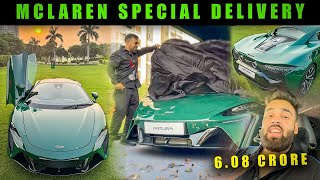 Taking Delivery of McLaren😱Artura in India🇮🇳WORTH 7CR🔥 [upl. by Lansing974]