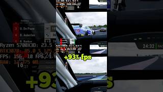 Ryzen 5 3600 vs Ryzen 7 5700X3D tested in Assetto Corsa Competizione Single amp Triple Monitor shorts [upl. by Duck21]