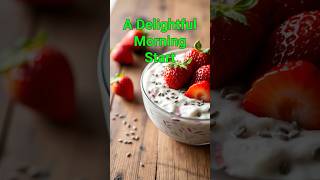 The Best Strawberries N’ Cream Overnight Oats  Simple amp Tasty [upl. by Eenoj71]