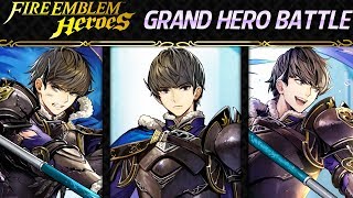 Fire Emblem Heroes  Daily Grand Hero Battle Berkut INFERNALLunatic F2P Units No SI [upl. by Ahsiner]