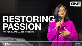 Restoring Passion Sarah Jakes Roberts [upl. by Carolus]