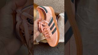 Unboxing my new Adidas Handball Spezial Pink 💘 adidasspezial spezial adidassneakers sambas [upl. by Alliscirp]