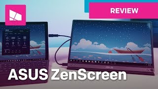 Asus ZenScreen MB16AC Review 2nd monitor for your laptop [upl. by Enimzaj]