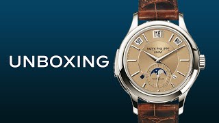 Unboxing An 850000 Watch  Patek Philippe 5207P Tourbillon Minute Repeater Perpetual Calendar [upl. by Pickford]