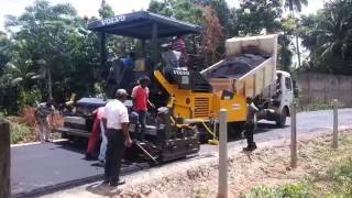 Setting up a New Asphalt Paver [upl. by Frederico]