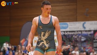 🤼  Wrestling  German Championships 2022 Mens Freestyle  79kg Bronze  HENN vs KÄPPELER [upl. by Lantha]