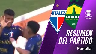 Fortaleza 1 x 0 Cuiabá I Resumen del partido I Brasileirão 2024 [upl. by Putnem]