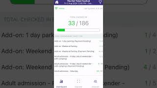 How to check in a group all at once using the Ticket Tailor Checkin app [upl. by Florance472]