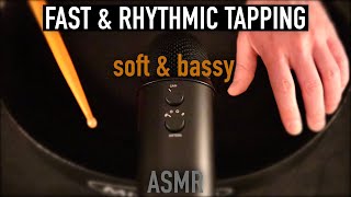 ASMR Fast amp Rhythmic Tapping  Soft amp Bassy  No Talking [upl. by Goodson]