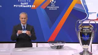 202122 UEFA Champions League Round of 16 draw [upl. by Bessie44]