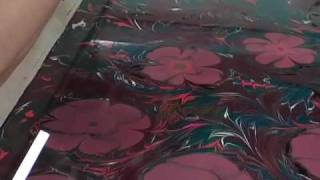 Marbling How to Draw Flowers [upl. by Ydisac495]