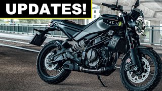 2024 Husqvarna Svartpilen amp Vitpilen 401 Updates [upl. by Tabby604]