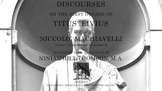 Machiavelli Discourses on Livy Bk I Ch 14 [upl. by Aitra351]