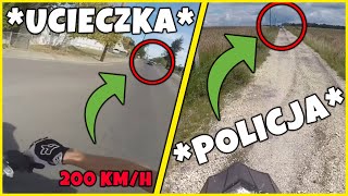 TOP 5 ucieczki MOTOCYKLISTÓW przed POLICJĄ  motocykliści vs policja  9 [upl. by Pomfrey444]