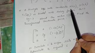 Important problems in Computer Graphics KTU University Questions [upl. by Oneladgam]