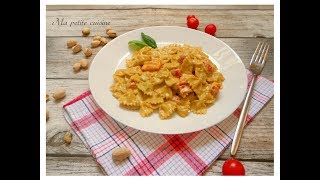 Farfalle al pesto di pistacchi e pesce spada [upl. by Suoirrad]