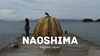 Japan vlog ch5  Naoshima  contemporary art museums Tadao Ando architecture real life sounds [upl. by Areic]