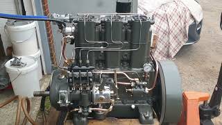 1930 Gardner 3L2 test run after overhaul [upl. by Gurney984]