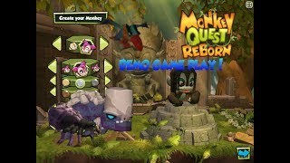 Monkey Quest Reborn  Playing the Demo Link in des [upl. by Irret961]