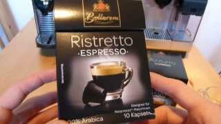 Lidl Bellarom Kaffeekapseln im Test  kompatibel mit NespressoMaschinen [upl. by Lemar697]