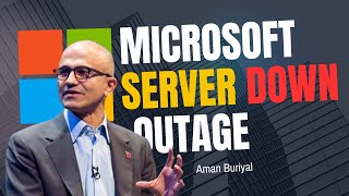 Microsoft Server Outage Global Impact on Flights Hospitals and Banks [upl. by Jehial]