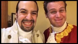 Hamilton cast being chaotic 😀 fypシ fypシ゚viral hamilton funny trending youtube [upl. by Limay]