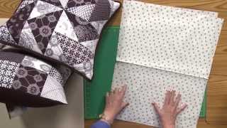 Sew Easy Lapback Pillow Finishing [upl. by Lohse]