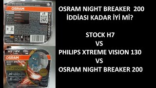 High Beam Philips RacingVision GT200 vs OSRAM NIGHT BREAKER 200 [upl. by Nele160]