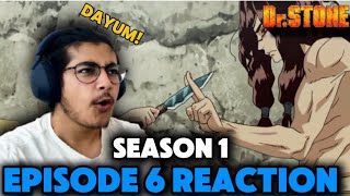 TSUKASA IS RUTHLESS  DrStone Season 1 Episode 6 Reaction [upl. by Enehs]