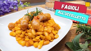 Fagioli alluccelletto toscani con salsiccia [upl. by Oicor359]