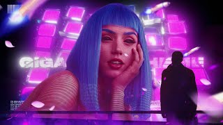 g3oxem VØJ  GigaChad Theme Retrowave Remix Official Music Video [upl. by Arfihs]