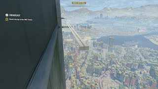 Dying Light 2 Reach the Top of the VNC Tower  Broadcast [upl. by Aizirtap]