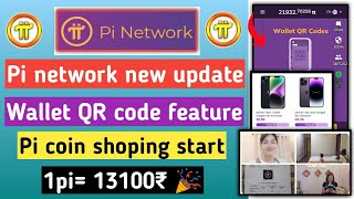 pi network new update  pi wallet qr code  pi coin shoping  pi price  pi network new update today [upl. by Losiram]