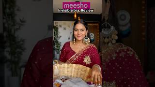 Mee shortvideo meesho invisible bra Review backless bra Review ￼ [upl. by Nauj493]